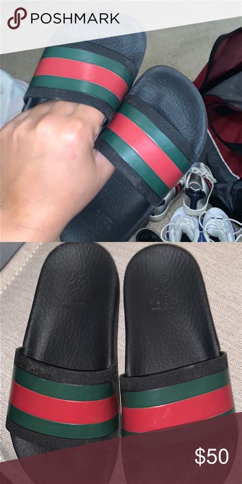 toddler gucci slides|kids gucci slides size 6.